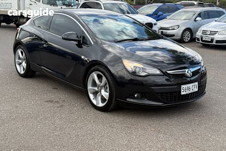 Black 2015 Holden Astra Hatchback Gtc Sport