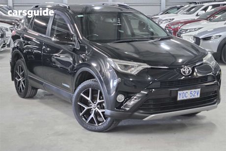 Black 2017 Toyota RAV4 Wagon Gxl (4X4)