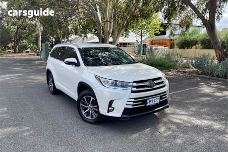 White 2018 Toyota Kluger Wagon Gxl (4X2)