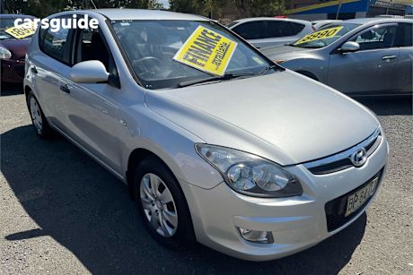 Silver 2011 Hyundai I30 Hatchback Sx