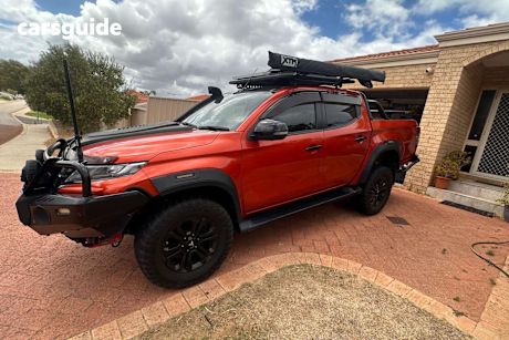 Orange 2020 Mitsubishi Triton Double Cab Pick Up Gsr (4X4)