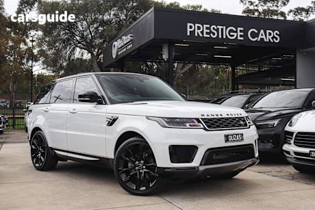 White 2019 Land Rover Range Rover Sport Wagon Sdv6 Hse (225Kw)