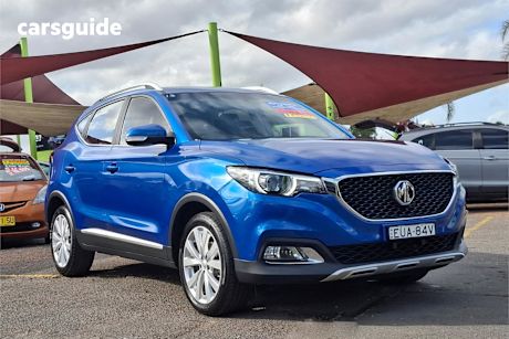 Blue 2022 MG ZS Wagon Excite