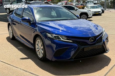 Blue 2018 Toyota Camry Sedan Ascent Sport