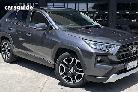 Grey 2019 Toyota RAV4 Wagon Edge Awd
