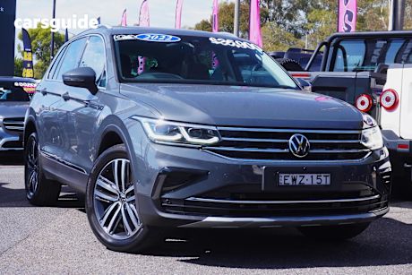Grey 2022 Volkswagen Tiguan Wagon 162Tsi Elegance