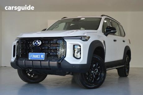 White 2025 LDV D90 Wagon Mode (2Wd)