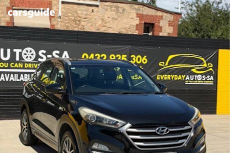 Black 2017 Hyundai Tucson Wagon Active X (Fwd)