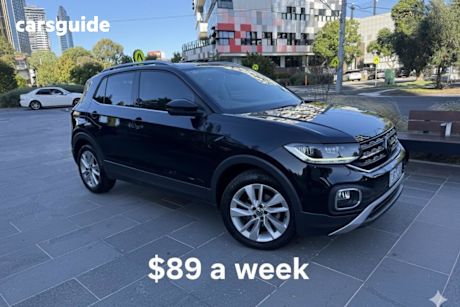 Black 2020 Volkswagen T-Cross Wagon 85Tsi Style