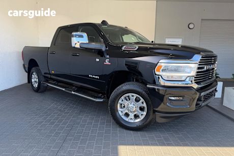 Black 2023 RAM 2500 Crew Cab Utility Laramie (4X4)