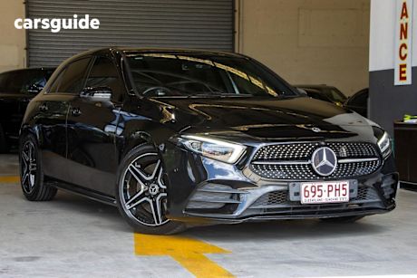 Black 2018 Mercedes-Benz A45 Hatchback 4Matic