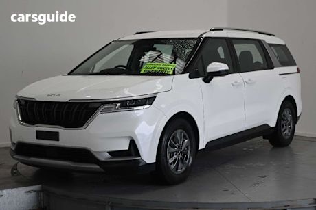 White 2023 Kia Carnival Wagon S