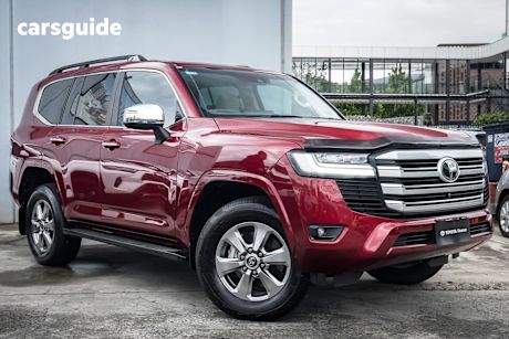 Red 2024 Toyota Landcruiser Wagon Lc300 Sahara (4X4)