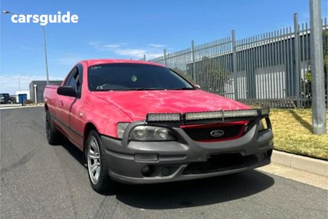Red 2003 Ford Falcon Utility Xl