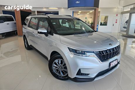 Silver 2021 Kia Carnival Wagon S