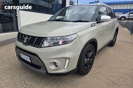 Beige 2016 Suzuki Vitara Wagon S Turbo (Fwd)