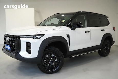 Black 2025 LDV D90 Wagon Executive (4Wd)