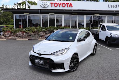 White 2025 Toyota GR Yaris Hatchback Gts