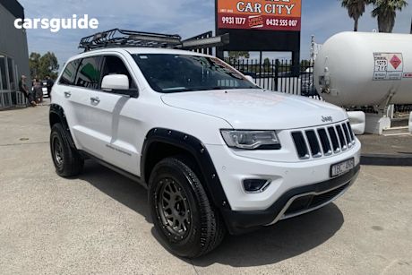 White 2014 Jeep Grand Cherokee Wagon Limited (4X4)
