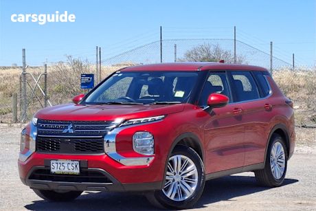 Red 2022 Mitsubishi Outlander Wagon Es 5 Seat (Awd)