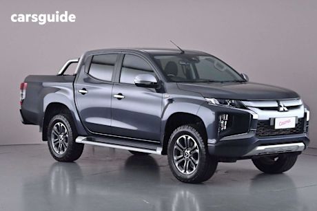 Grey 2020 Mitsubishi Triton Double Cab Pick Up Glx-R (4X4)