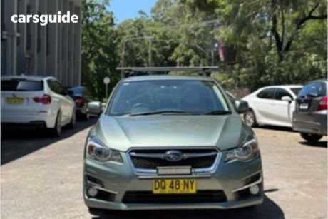 Green 2015 Subaru Impreza Hatchback 2.0I-S (Awd)
