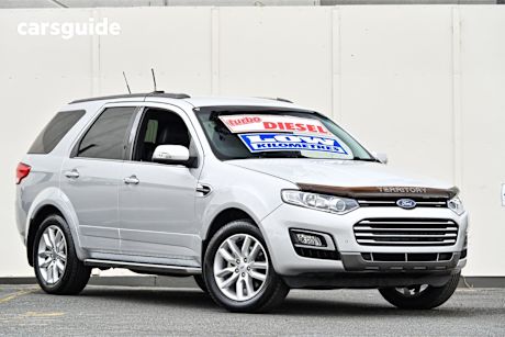 Silver 2016 Ford Territory Wagon Ts (Rwd)