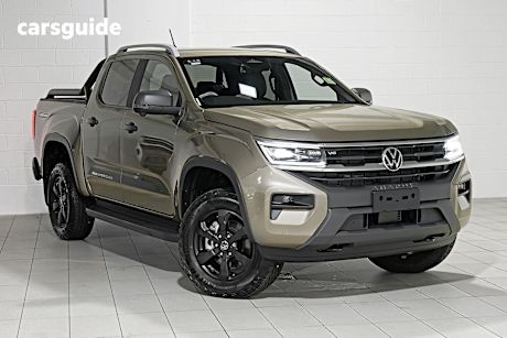 Beige 2025 Volkswagen Amarok Dual Cab Utility Panamericana Tdi600 4Motion