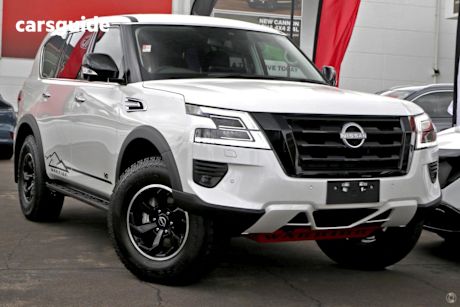 White 2026 Nissan Patrol Wagon Ti (4X4)