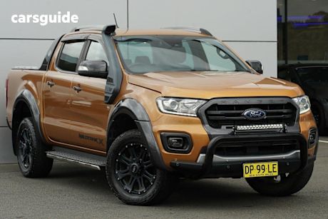 Orange 2019 Ford Ranger Double Cab Pick Up Wildtrak 2.0 (4X4)