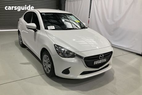 White 2019 Mazda 2 Sedan Neo (5Yr)