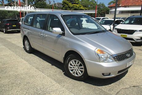 Silver 2012 Kia Grand Carnival Wagon S