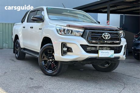 White 2019 Toyota Hilux Double Cab Pick Up Rogue (4X4)