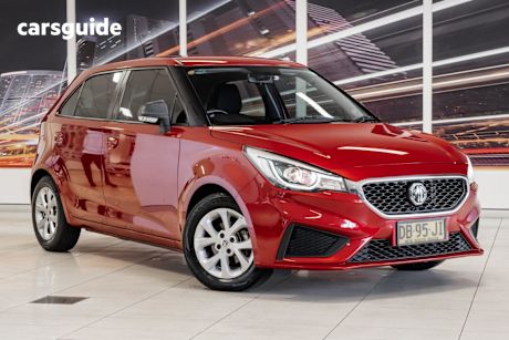 Red 2021 MG MG3 Hatchback Core