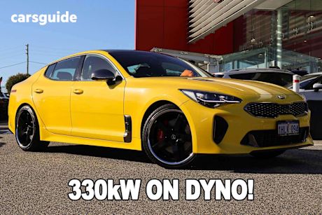Yellow 2019 Kia Stinger Sedan Gt (Black Leather)