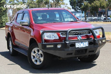 Red 2014 Holden Colorado Crew Cab Pickup Ltz (4X4)