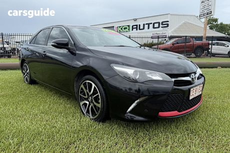Black 2016 Toyota Camry Sedan Atara Sx
