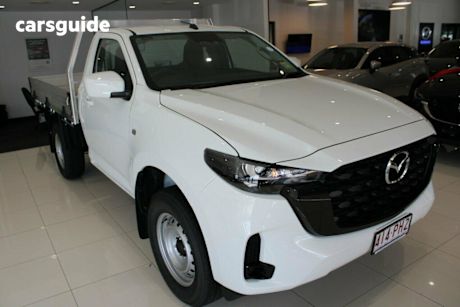 White 2025 Mazda BT-50 Cab Chassis Xs (4X2)