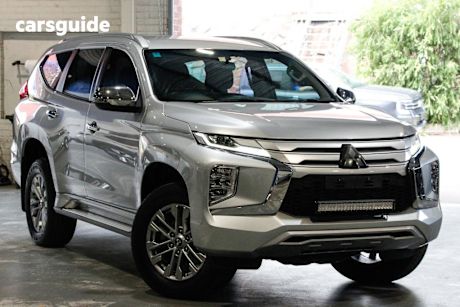 Silver 2019 Mitsubishi Pajero Sport Wagon Glx (4X4) 5 Seat