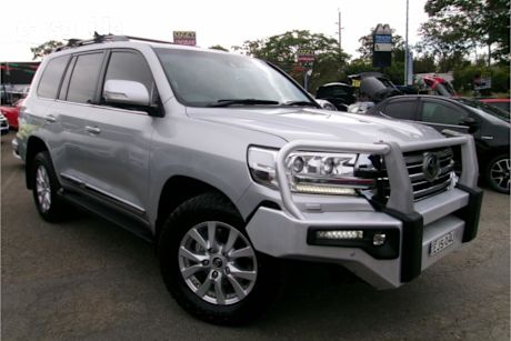 Silver 2020 Toyota Landcruiser Wagon Lc200 Sahara (4X4)