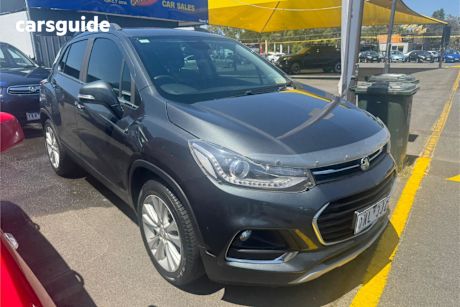 Grey 2018 Holden Trax Wagon Ltz