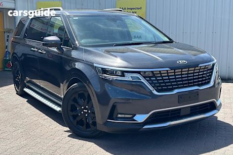 Grey 2021 Kia Carnival Wagon Platinum