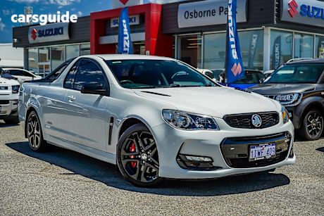 White 2017 Holden UTE Utility Ss-V Redline