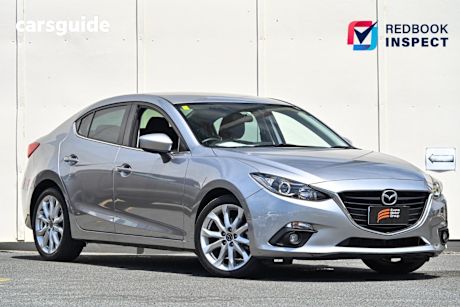 Silver 2014 Mazda 3 Sedan Sp25