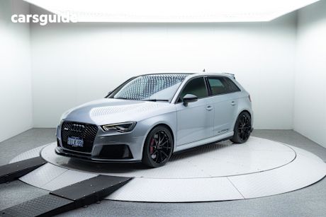 Silver 2015 Audi RS3 Hatchback Sportback Quattro
