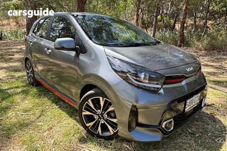 Grey 2022 Kia Picanto Hatchback Gt-Line (Pe)