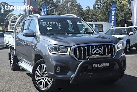 Grey 2020 LDV T60 Double Cab Utility Luxe (4X4)