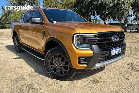 Gold 2024 Ford Ranger Double Cab Pick Up Wildtrak 2.0 (4X4)