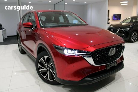 Red 2025 Mazda CX-5 Wagon G25 Touring (Fwd)