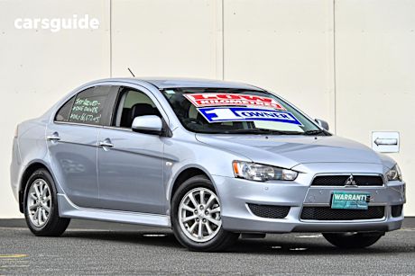 Silver 2012 Mitsubishi Lancer Sedan Lx